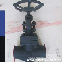 API602 Forged Steel A105 Cl800 Globe Valve with NPT/Bw/Sw